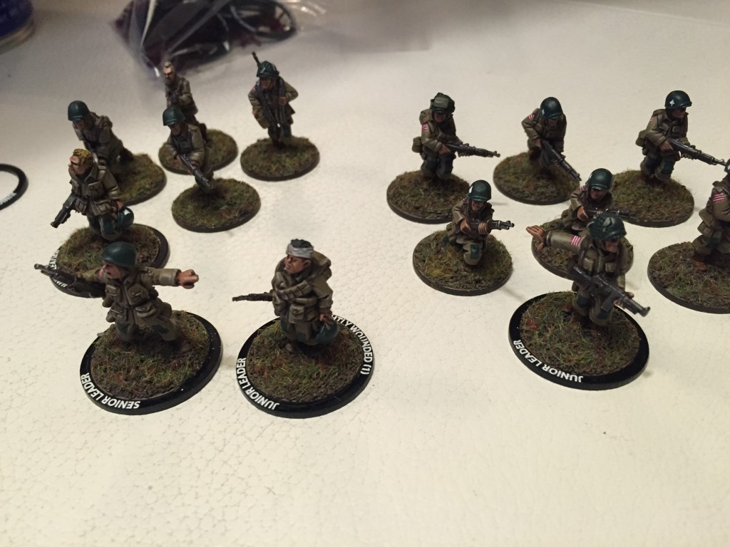 US Paratroopers with Leader Rings.